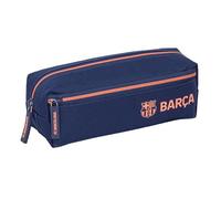 Safta Astuccio triplo F.C. Barcelona 2ª attrezzatura – resistente 22 x 6 x 8,5 cm Blu Marino
