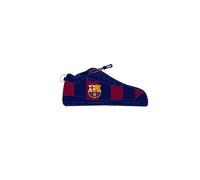 Safta F.C. Barcellona - Astuccio per bambini, ideale per bambini in età scolastica, comodo e versatile, qualità e resistenza, 24 x 2 x 10 cm, colore: blu marino/bordeaux, Blu marino/Granato, Estándar,