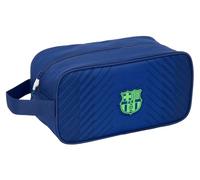 Safta F.C. Barcellona NAVY Blue - Scarpiera media, multiuso, portatodo, sport, estrazione, calcio, comodo e versatile, 29 x 14 x 15 cm, Blu navy, M, Casual