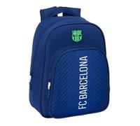 Safta F.C. Barcellona NAVY Blue - Zaino scuola per bambini, ideale per bambini di diverse età, comodo e versatile, qualità e resistenza, 27 x 10 x 33 cm, Blu navy, M, Casual