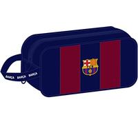 Safta F.C. Barcellona - Scarpiera media, multiuso, portata, sport, extrascolare, calcio, comodo e versatile, 29 x 14 x 15 cm, colore: blu navy/rosso, blu marino/rosso, Estándar, Casual