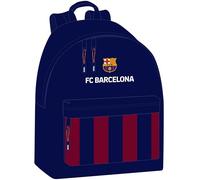 Safta F.C. Barcellona - Zaino per laptop da 14,1", ideale per giovani di diverse età, comodo e versatile, qualità e resistenza, 31 x 16 x 41 cm, colore: blu navy/granato, Blu marino/Granato, Estándar,