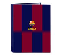 Safta F.C. Barcelona 1st Team 25/26 - Folder with 4 Rings, Ideal for Children of