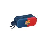 safta FC Barcelona - Astuccio doppio 3D per bambini, ideale per bambini in età scolare, comodo e versatile, qualità e resistenza, 21 x 6 x 8 cm, blu/granata, M, casual, Blu/Granata, m, casual
