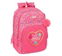 safta FEELING - Zaino scuola per bambini, ideale per bambini di diverse età, comodo e versatile, qualità e resistenza, 32 x 15 x 42 cm, multicolore, M, Casual