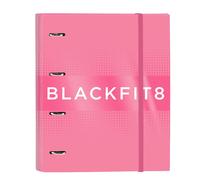 Safta -Folder 4 ANI 35Mm C/Refill Blackfit8 Glow Up 27X32X3,5Cm, Multicolor (542