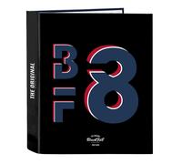 Safta -Folder F. 4 Rings 35Mm Wide Spine Blackfit8 Urban 27X33X6Cm, Multicolor (