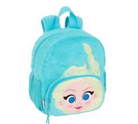safta FROZEN - Zaino per asilo, adattabile al carrello, facile da pulire, ideale per bambini di diverse età, comodo e versatile, qualità e resistenza, 22 x 10 x 27 cm, turchese, M, Casual