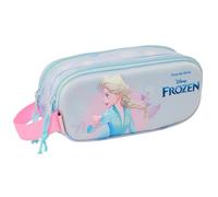 Safta Frozen 3D - Double 3D Pencil Case, Children's Pencil Case, Ideal for Schoo