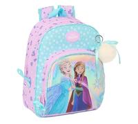 Safta FROZEN COOL DAYS - Zaino per bambini, ideale per bambini di diverse età, comodo e versatile, qualità e resistenza, 28 x 10 x 34 cm, colore viola/azzurro, viola/blu