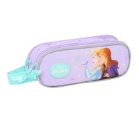 FROZEN SPIRIT - Astuccio per bambini, per bambini, ideale per bambini in età scolastica, comodo e versatile, qualità e resistenza, 21 x 6 x 8 cm, viola, M, Casual