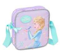 FROZEN SPIRIT - Borsa a tracolla per bambini, ideale per bambini dai 5 ai 14 anni, comoda e versatile, qualità e resistenza, 16 x 4 x 18 cm, viola, M, Casual