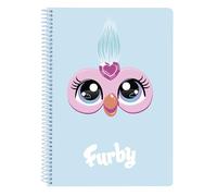 safta FURBY - Quaderno A5 80 fogli, copertina rigida, ideale per bambini di diverse età, comodo e versatile, qualità e resistenza, 15,5x22 cm