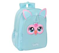 safta FURBY - Zaino scuola per bambini, zaino per bambini, zaino per bambini, adattabile al carrello, ideale per bambini in età scolare, comodo e versatile, qualità e resistenza, 33 x 14 x 42 cm