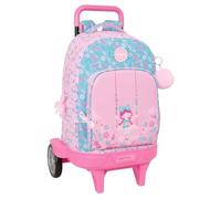 safta GLOWLAB Kids Swing - Zaino grande con ruote, Compact Evoluzione, rimovibile, ideale per bambini di diverse età, comodo e versatile, qualità e resistenza, 33 x 22 x 45 cm, multicolore, M, Casual