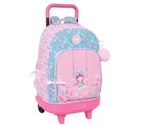 safta GLOWLAB KIDS SWING - Zaino grande con ruote, compatto, rimovibile, ideale per bambini di diverse età, comodo e versatile, qualità e resistenza, 33 x 22 x 45 cm, multicolore, M, Casual