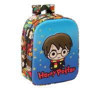 Harry Potter Zaino Scuola Harry Potter Blu Multicolore, 22 x 27 x 10 cm 3D, Blu/multicolore, Estándar