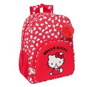 Safta HELLO KITTY ICONIC - Zaino scuola bambino, zaino bambino, zaino per bambini, adattabile a carrozzina, ideale per bambini in età scolastica, comodo e versatile, qualità e resistenza, 33 x 14 x 42