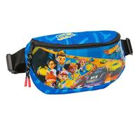 Safta HOT WHEELS LET'S RACE - Marsupio per bambini, ideale per giovani e bambini di diverse età, comodo e versatile, qualità e resistenza, 23 x 9 x 14 cm, blu/nero, M, Casual