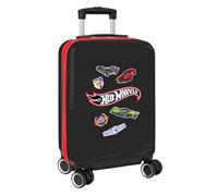 safta HOT WHEELS - Trolley per cabina, 50,8 cm, con ruote, serratura di sicurezza, valigia leggera, 34,5 x 20 x 55 cm, multicolore, M, casual, Multicolore, m, casual