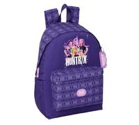 Safta K-POP Demon Hunters Fighters - Zaino per computer portatile da 14,1", ideale per ragazzi di diverse età, 31 x 13 x 43 cm
