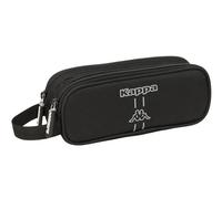 Safta Astuccio doppio bambino KAPPA DARK – Nero – 21 x 6 x 8 cm – M Casual