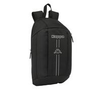 safta KAPPA DARK - Mini zaino per uso quotidiano, ideale per bambini di diverse età, comodo e versatile, qualità e resistenza, 22 x 10 x 39 cm, Nero, M, Casual