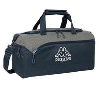Safta KAPPA DARK NAVY - Borsa sportiva, zaino ideale per bambini di diverse età, comoda e versatile, qualità e resistenza, 50 x 25 x 25 cm, colore: grigio/blu marino melange