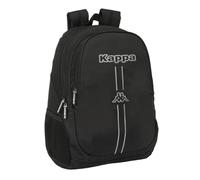 Safta KAPPA DARK - Zaino scuola per bambini, ideale per bambini di diverse età, comodo e versatile, qualità e resistenza, 32 x 16 x 44 cm, Nero, M, Casual