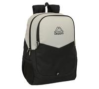 safta KAPPA GREY - Zaino scuola per bambini, ideale per bambini di diverse età, comodo e versatile, qualità e resistenza, 32 x 16 x 44 cm