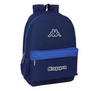 Safta KAPPA RAIN - Zaino scuola per bambini, ideale per bambini di diverse età, comodo e versatile, qualità e resistenza, 30 x 14 x 46 cm, Blu navy, M, Casual