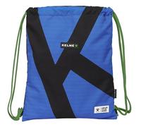 Safta KELME ROYAL - Zaino a sacco piatto, grande, ideale per bambini di diverse età, comodo e versatile, qualità e resistenza, 35 x 40 cm, colore: nero, Nero, Estándar, Casual