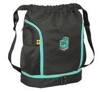 Safta KINGS League El Quartiere - Zaino sacco, zaino ideale per bambini di diverse età, comodo e versatile, qualità e resistenza, 34 x 15 x 43 cm, colore nero, Nero, Estándar, Casual