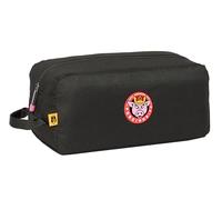 Safta Kings League Porcinos - Scarpiera media, multiuso, portatodo, sport, estrazione, calcio, comodo e versatile, 34 x 18 x 15 cm, colore nero, Nero, Estándar, Casual