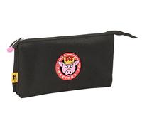 Safta Kings League PORCINOS - Triple Pencil Case, Children's Pencil Case, Ideal