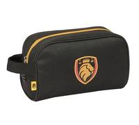 Safta Kings League Ultimate Mostoli - Beauty case scuola per bambini con manico, beauty case per bambini, facile da pulire, comodo e versatile, qualità e resistenza, 24 x 10 x 15 cm, colore nero, Nero