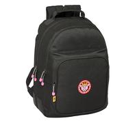 Safta KINGS League - Zaino scuola per bambini, ideale per bambini di diverse età, comodo e versatile, qualità e resistenza, 32 x 15 x 42 cm, colore: nero, Nero, Estándar, Casual
