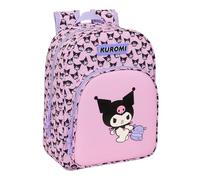 safta KUROMI - Zaino scuola per bambini, zaino per bambini, adattabile a carrozzina, ideale per bambini in età scolastica, comodo e versatile, qualità e resistenza, 26 x 11 x 34 cm