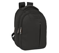 Safta - Laptop Backpack 15.6'' and 14.1''+Tab 9.7''+USB Business Black 31X45X23C