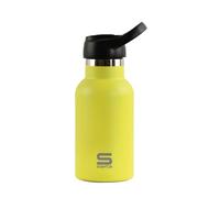 SAFTA LIMA - Borraccia termica, bottiglia d'acqua, in acciaio inox, doppio isolamento, 12 ore di bevande calde e 24 ore di bevande fredde, 350 ml, 7,3 x 19,5 cm, Color Lime, M, Casual