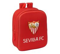 safta M011a-622486011 Zaino Asilo 3D, Rosso, Estándar Unisex-Bambini e Ragazzi