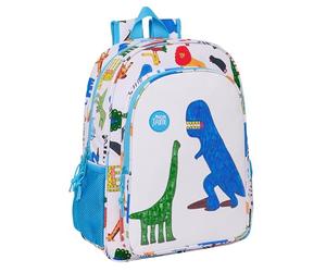 safta M180 Zaino Unisex Bambini (confezione da 1), bianco, Estándar, Casual