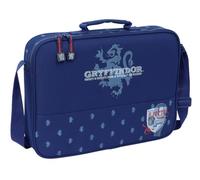 Safta M385 612530385, Harry Potter Captain-Portafoglio Extrascolastiche, Valigetta portatodo, Tracolla comoda e versatile, qualità e resistenza, 38 x 6 x 28 cm, colore unisex bambini, blu marino, M,