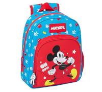 Safta M609 MONSTER HIGH - Zaino per bambini, ideale per bambini di diverse età, comodo e versatile, qualità e resistenza, 28 x 10 x 34 Unisex bambini (confezione da 1), blu/rosso, Estándar, Casual