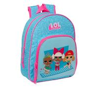 Safta M609 MONSTER HIGH - Zaino per bambini, ideale per bambini di diverse età, comodo e versatile, qualità e resistenza, 28 x 10 x 34 Unisex bambini (confezione da 1), blu, Estándar, Casual