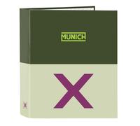 Safta M657 California - Folio Folder 4 Rings, Ideal for Children of Different Ag