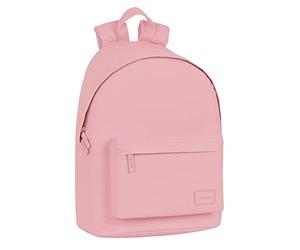 safta M819 KAPPA - Zaino per laptop da 14,1", ideale per giovani di diverse età, comodo e versatile, qualità e resistenza, 31 x 16 x 41 unisex per bambini (confezione da 1), Rosa, Estándar, Casual