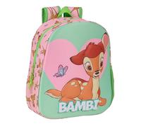 Safta M890a PRINCIPESAS DISNEY - Zaino scolastico, con design 3D, adattabile al carrello, ideale per bambini di diverse età, comodo e versatile, qualità e resistenza, 27 x 10 x 33 Unisex bambini