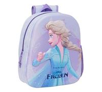 Safta M890a PRINCIPESAS DISNEY - Zaino scolastico, con design 3D, adattabile al carrello, ideale per bambini di diverse età, comodo e versatile, qualità e resistenza, 27 x 10 x 33 Unisex bambini