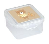 Safta M916 Prescolare, Osito-portapranzo, portapenne, porta cibo, qualità e massima resistenza, ricreativo, 13 x 13 x 7,5, colore beige, unisex bambini, standard, beige, Estándar, Casual